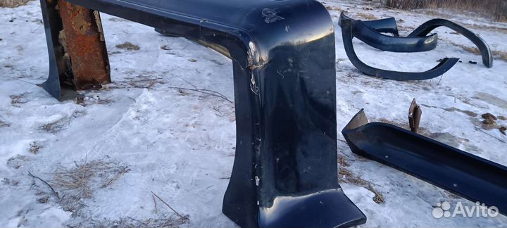 Обвес на toyota hilux surf 130