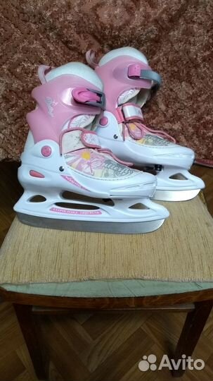 Коньки детские раздвижные р 26-30 и 34-37