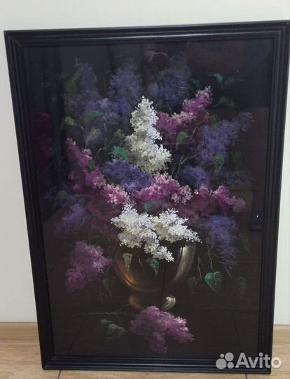Картина сирень