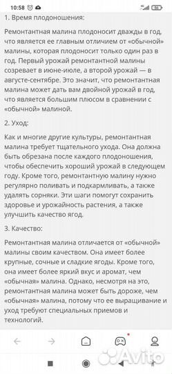 Ремонтантная малина