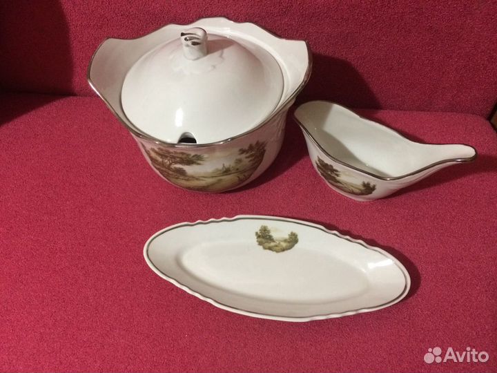 Супница, соусник, селедочница