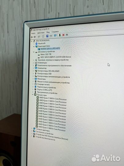 Игровок пк ryzen 5 5600/RTX 4070/32gb