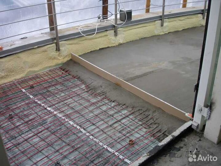 Терасса, Веранда с подогревом теплого пола stem18