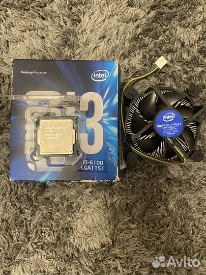 Intel core i3-6100 lga1151