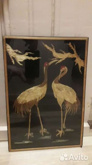 Панно соломка