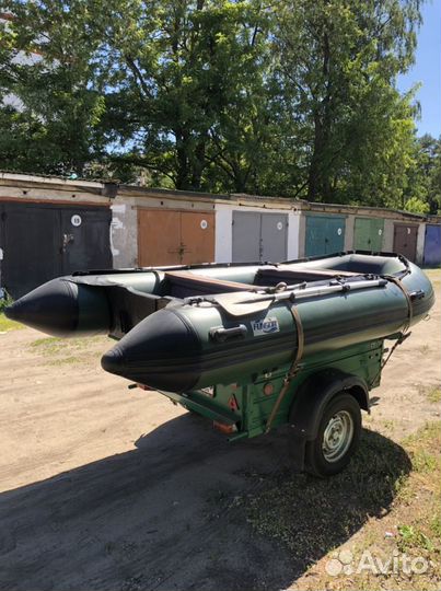 Лодка с комплектом+мотор+прицеп
