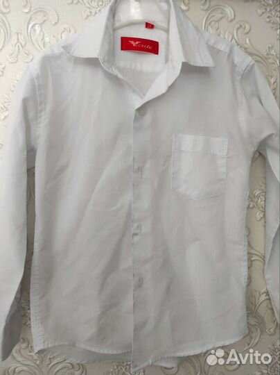 Рубашка для мальчика 7-8 лет