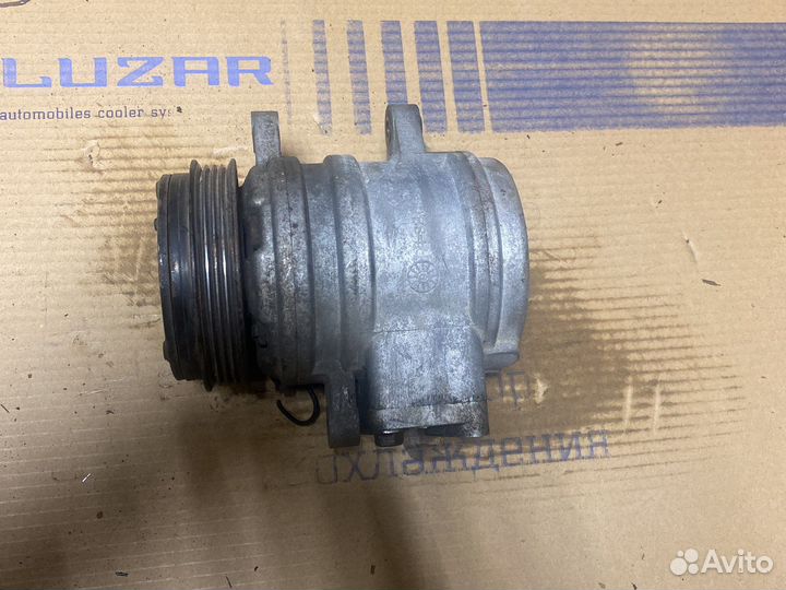 Компрессор кондиционера Шевроле Авео Т200 1.2