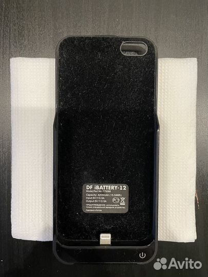 Чехол - аккумулятор для Apple iPhone 5, 5s и SE