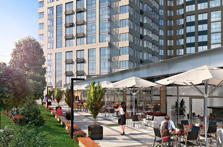 2-к. квартира, 45,3 м², 11/17 эт.