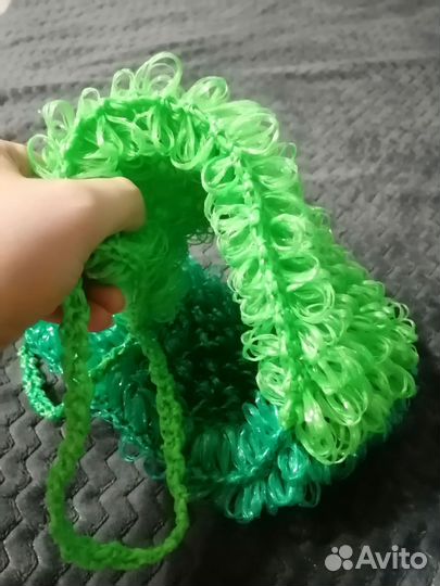 Мочалка ручной работы