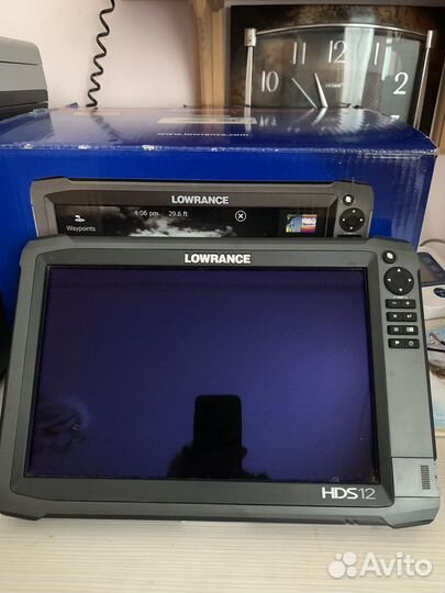 Эхолот картплоттер lowrance