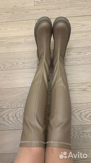 Сапоги женские ботфорты 44 размера