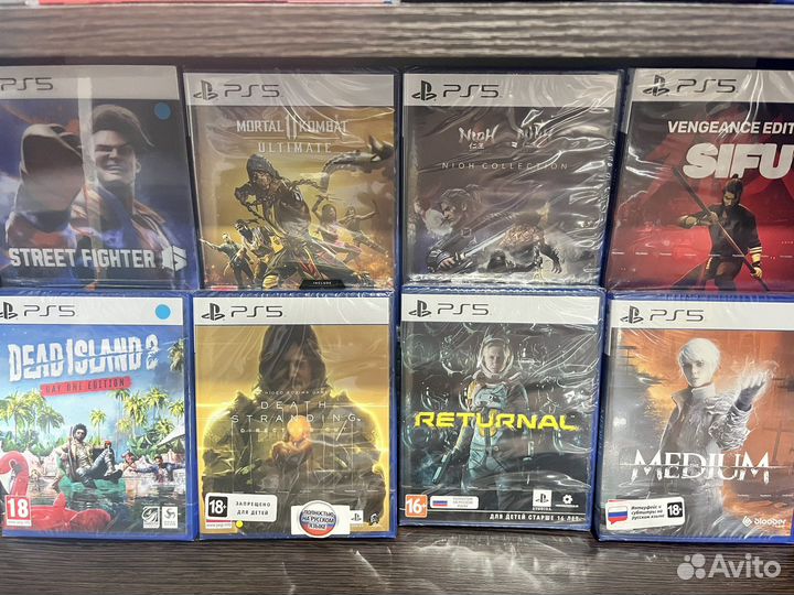 Игры для приставок PS5