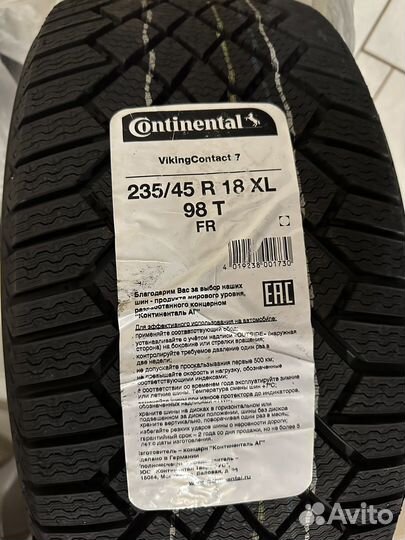 Continental ContiVikingContact 7 235/45 R18