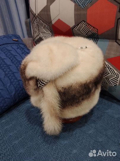Шапка из меха норки