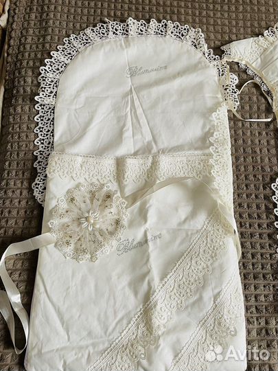 Конверт на выписку летний для девочки