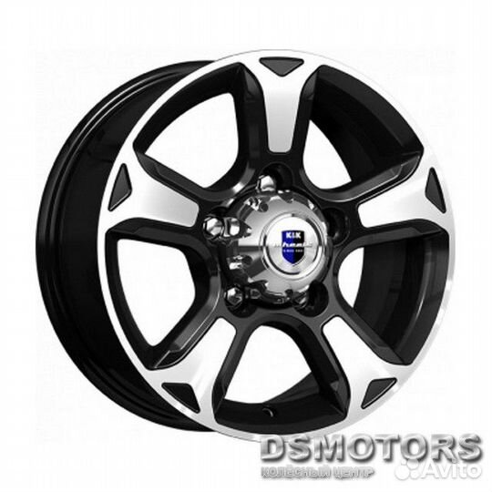 Диски Атлант 7.0/16 5x139.7 ET35 d98.0 алмаз чёрны