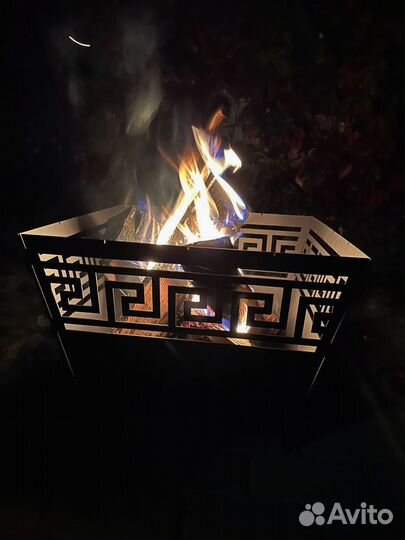 Костровая чаша с крышкой