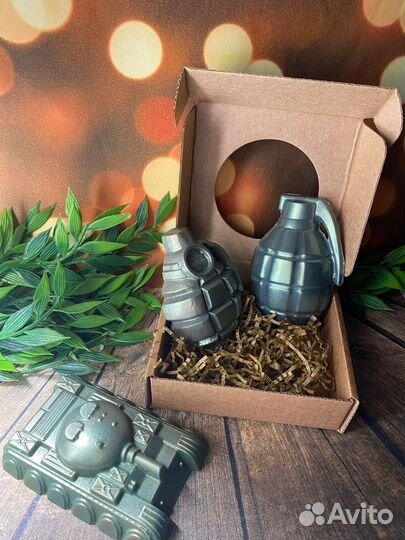 Мыло ручной работы на 23 февраля