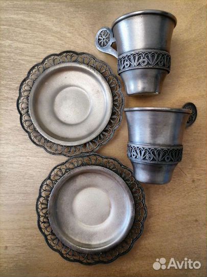 Набор посеребрение