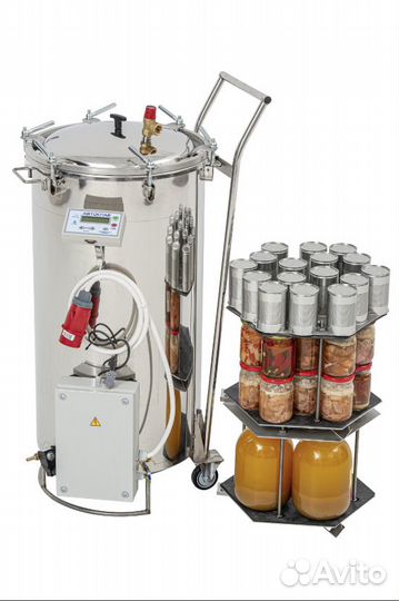 Автоматический автоклав-стерилизатор 125л 