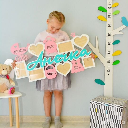 Детская фоторамка настенный декор