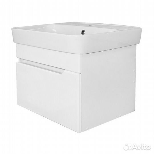 Тумба с раковиной подвесная 60см