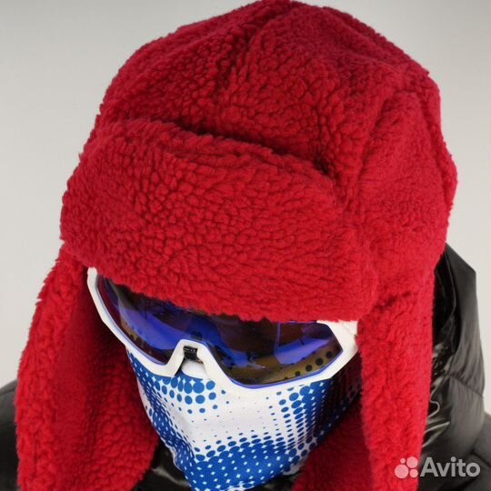 Шапка ушанка supreme