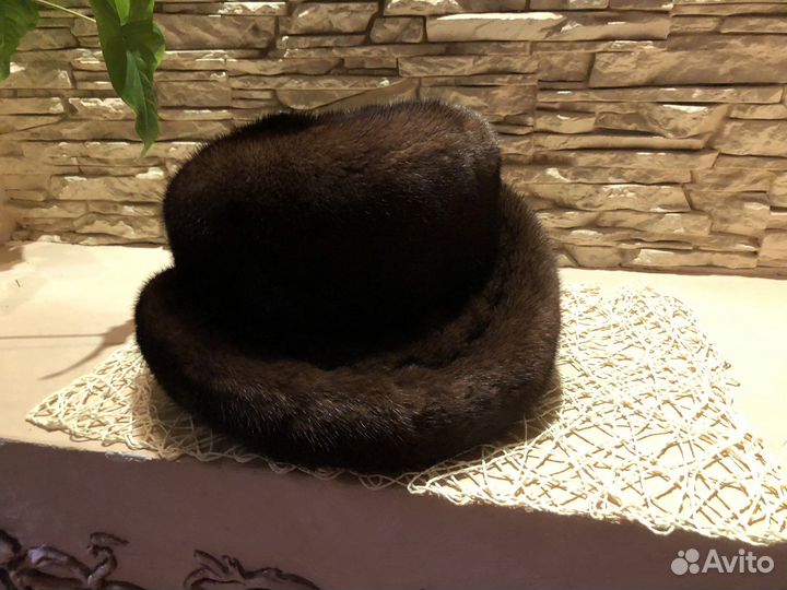 Шапка норковая женская