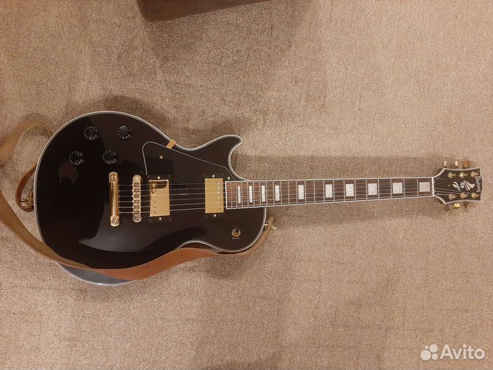 Электрогитара леворукая Burny RLC60 BLK LH