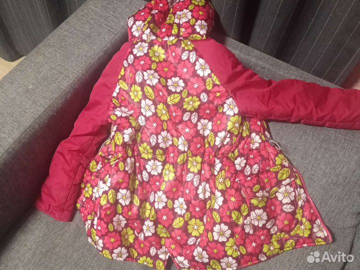 Куртка на девочку теплая