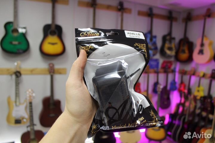 Ремень для гитары Alice