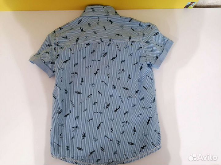 Рубашка для мальчика 128-134