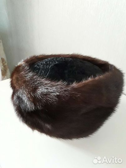 Шапка норковая женская