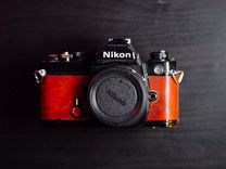 Nikon FM в натуральной итальянской лошадиной коже