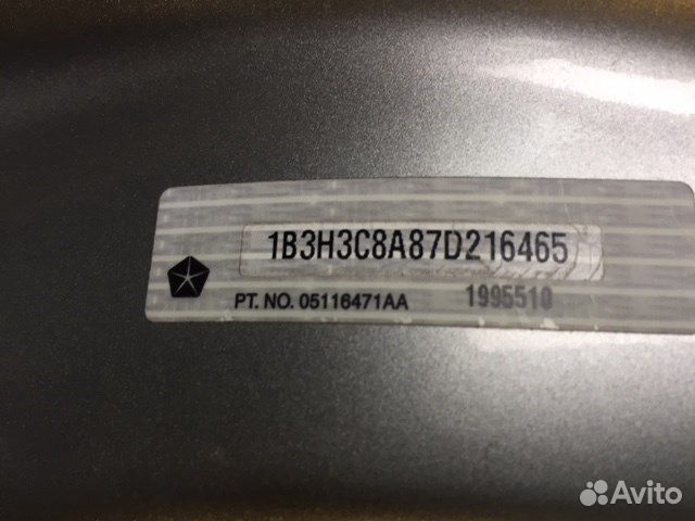 Разбор на запчасти Dodge Caliber