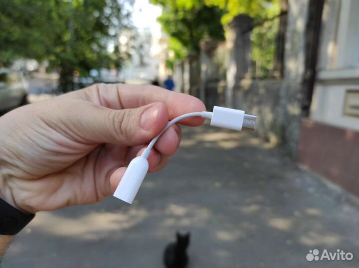 Оригинальный переходник Xiaomi Type-C 3,5mm наушни