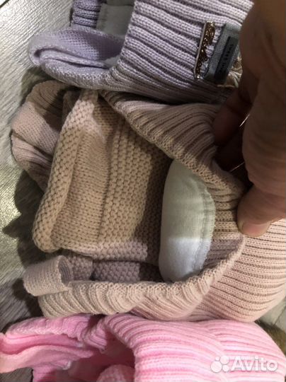 Шапки комплектом для девочек