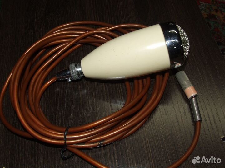 Винтажный микрофон Merula (кристалл микрофон)