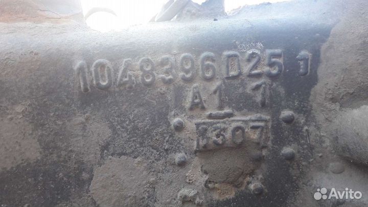 Корпус заднего моста чулок 1048396