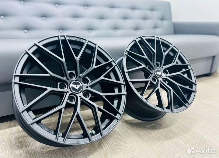 Диски VFF107 Carbon+Gray R17 5*114.3 на Mazda Kia