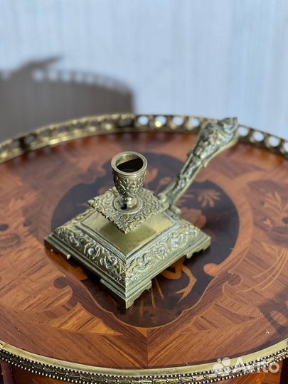 Антикварные, бронзовые подсвечники. Франция