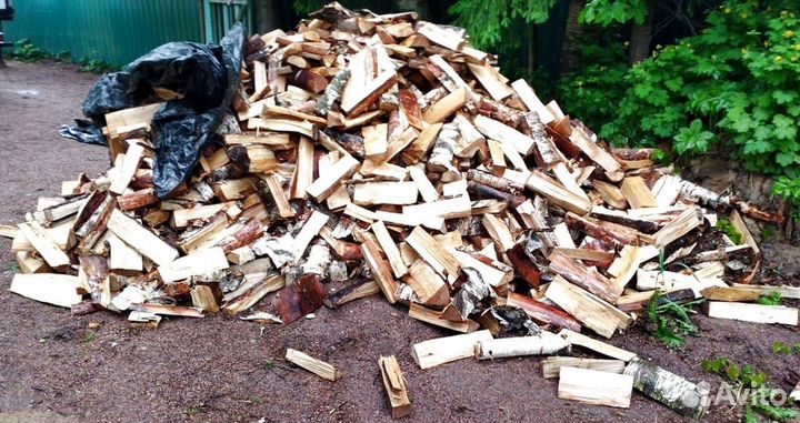 Дрова колотые Осиновые любого объема