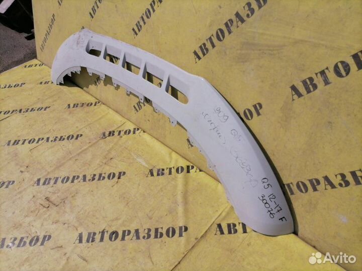 Накладка переднего бампера Audi Q5 2008-2017