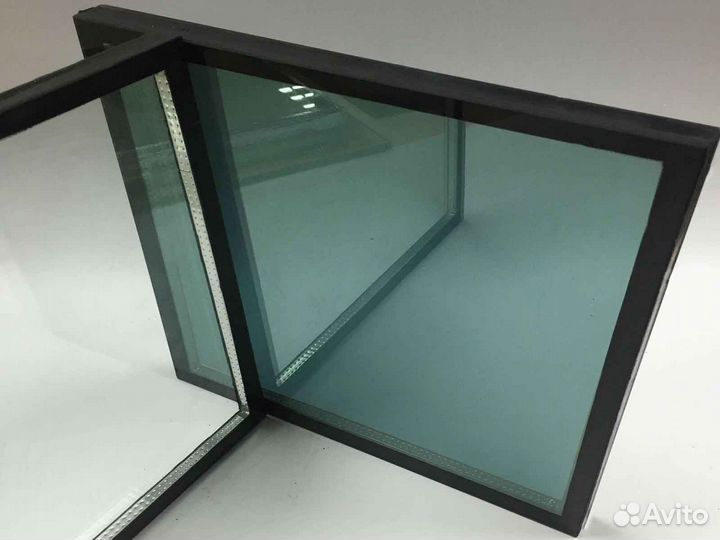 Ремонт окон, стеклопакет Стандарт RAL6041