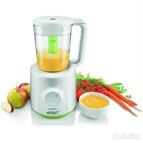 Пароварка блендер philips avent 2 в 1