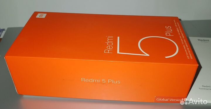 Коробка от смартфона redmi 5 plus