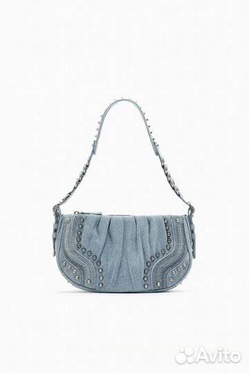 Сумка багет zara