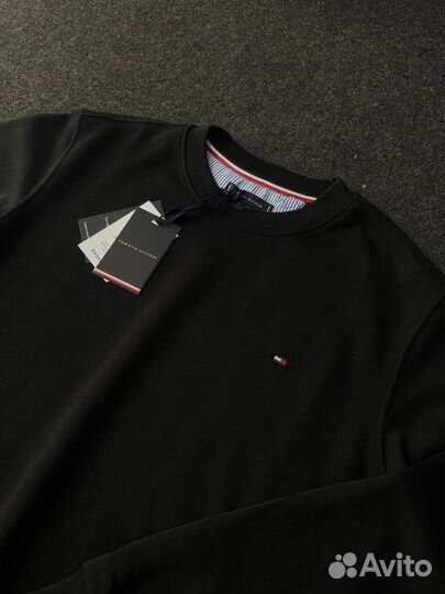 Спортивный костюм Tommy Hilfiger хлопок люкс черная